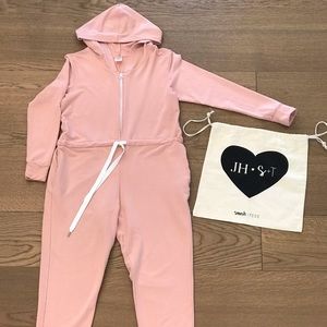 JH x Smash + Tess Harris Hoodie in Pretty Pink - Small